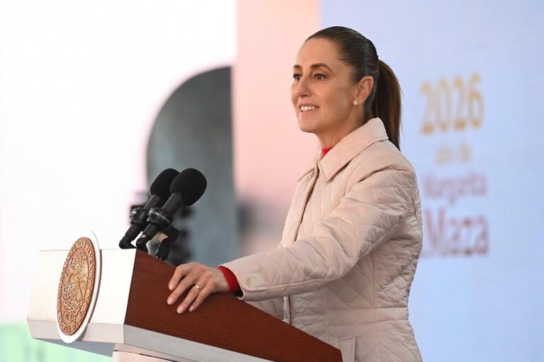 Claudia Sheinbaum asegura que el Plan Michoacán redujo el 30% de los homicidios dolosos en México