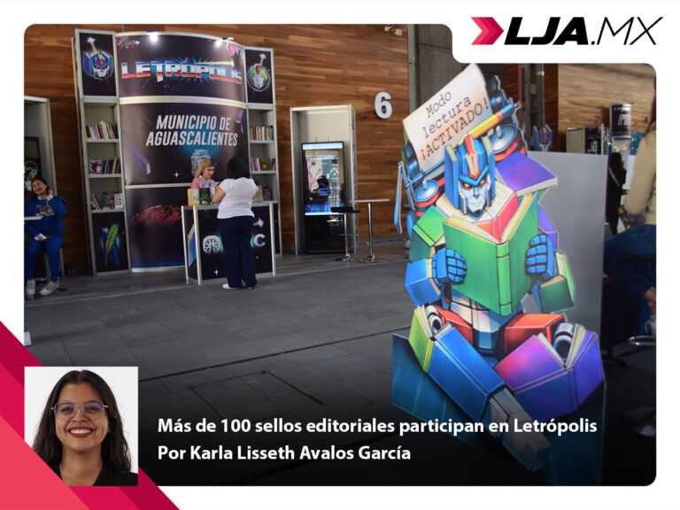 Más de 100 sellos editoriales participan en Letrópolis en Aguascalientes