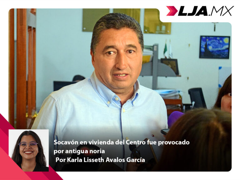 Socavón en vivienda del Centro fue provocado por antigua noria en Aguascalientes