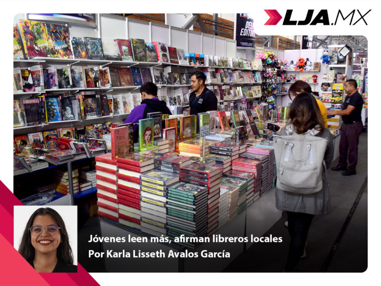 Jóvenes leen más, afirman libreros locales