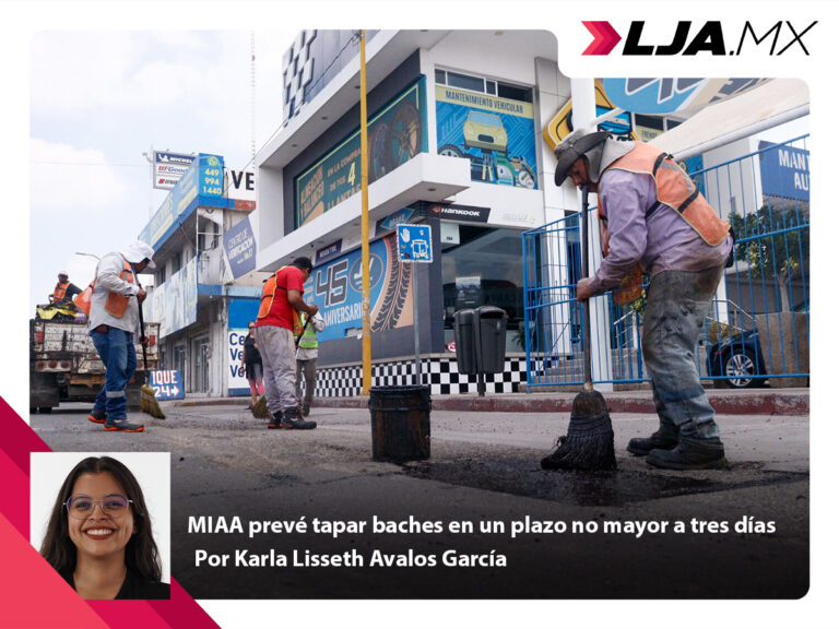 MIAA prevé tapar baches en un plazo no mayor a tres días