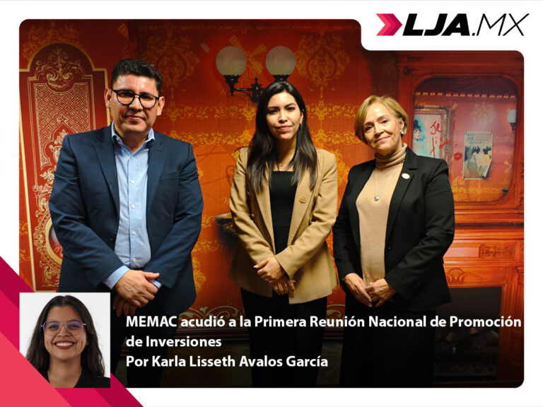 MEMAC acudió a la Primera Reunión Nacional de Promoción de Inversiones