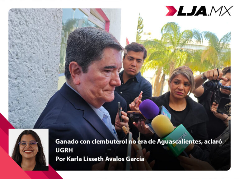 Ganado con clembuterol no era de Aguascalientes, aclaró UGRH