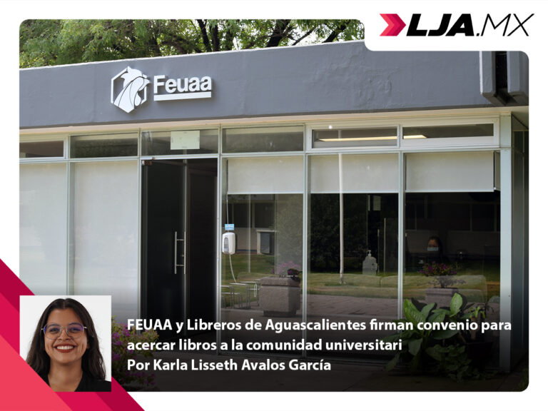 FEUAA y Libreros de Aguascalientes firman convenio para acercar libros a la comunidad universitaria