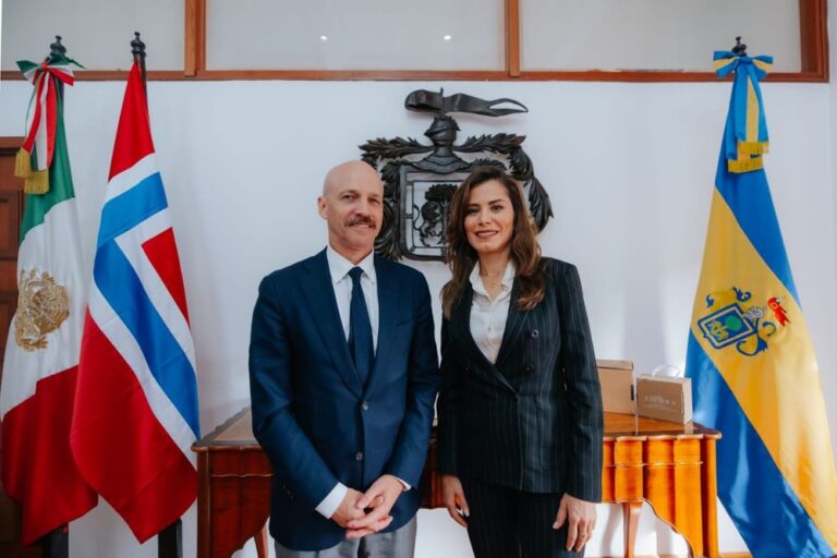 Vero Delgadillo fortalece cooperación con Noruega en favor de los derechos de las mujeres en Jalisco