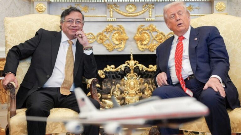 Petro y Trump se reúnen en la Casa Blanca y abren una etapa de distensión bilateral