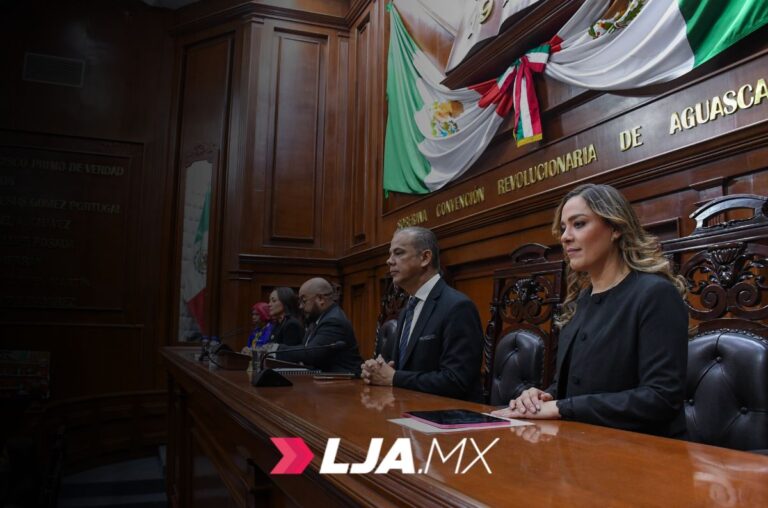 Congreso de Aguascalientes inicia su segundo periodo ordinario con llamado a la unidad