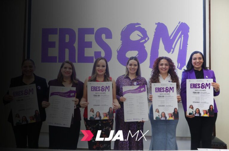 Presentan programa de actividades por el 8M en Aguascalientes