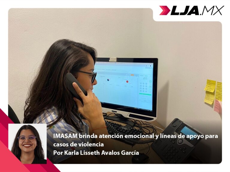 IMASAM brinda atención emocional y líneas de apoyo para casos de violencia