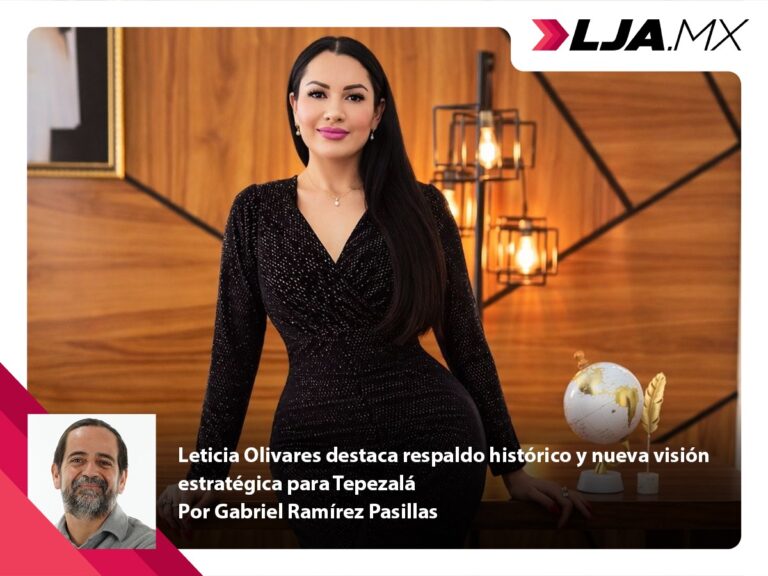 Leticia Olivares destaca respaldo histórico y nueva visión estratégica para Tepezalá