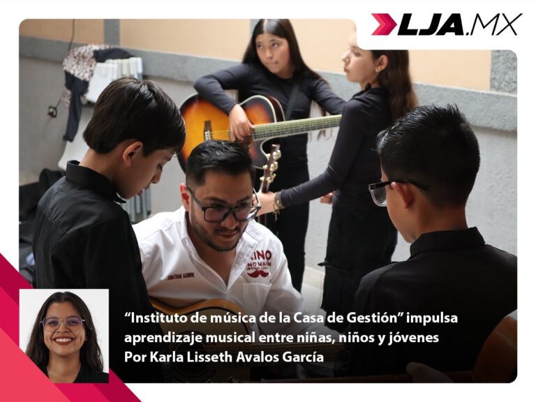 “Instituto de música de la Casa de Gestión” impulsa aprendizaje musical entre niñas, niños y jóvenes