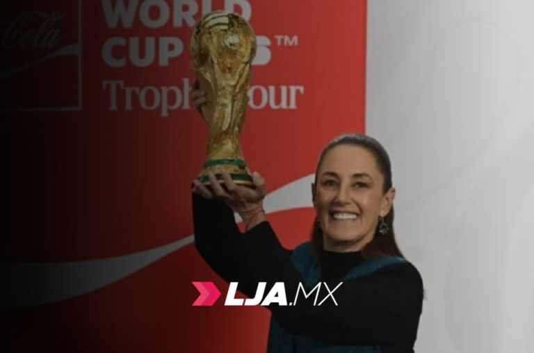 Sheinbaum recibe la Copa FIFA a 100 días del Mundial 2026