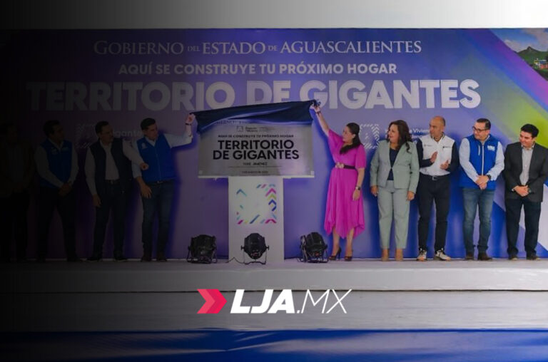 Ponen en marcha el modelo de vivienda Territorio de Gigantes en Aguascalientes