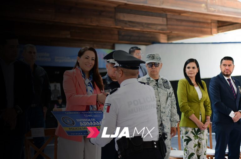 Entregan armamento a corporaciones del Estado de Aguascalientes