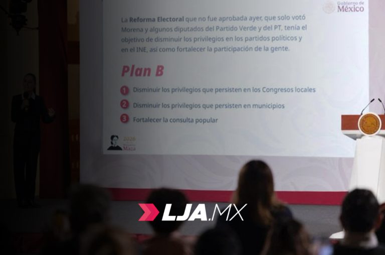 Presidenta enviará Plan B de reforma electoral para disminuir privilegios en congresos locales, municipios y fortalecer la consulta popular