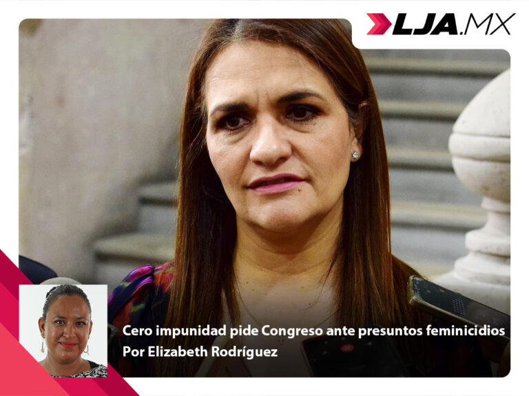 Cero impunidad pide Congreso ante presuntos feminicidios