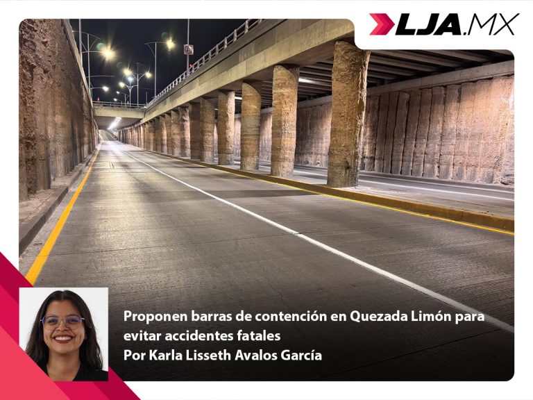 Proponen barras de contención en Quezada Limón para evitar accidentes fatales
