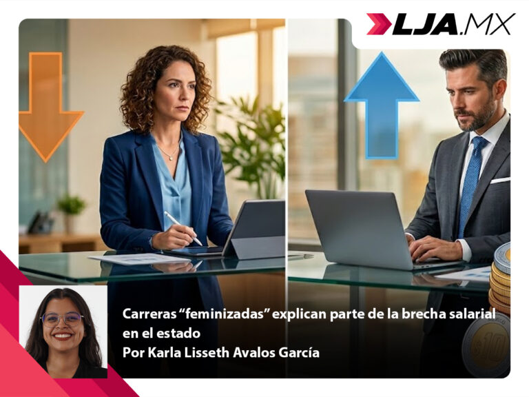 Carreras “feminizadas” explican parte de la brecha salarial en el estado de Aguascalientes