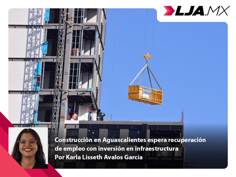 Construcción en Aguascalientes espera recuperación de empleo con inversión en infraestructura