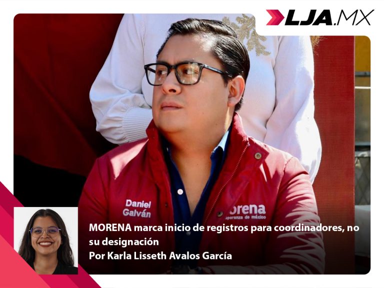 MORENA marca inicio de registros para coordinadores, no su designación