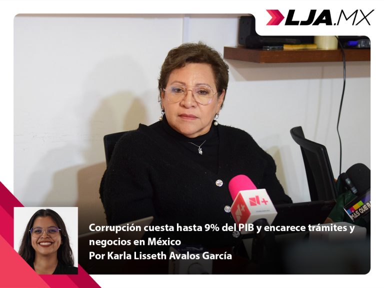Corrupción cuesta hasta 9% del PIB y encarece trámites y negocios en México